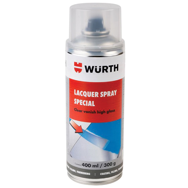 Wurth Silver Lacquer Special Spray Paint