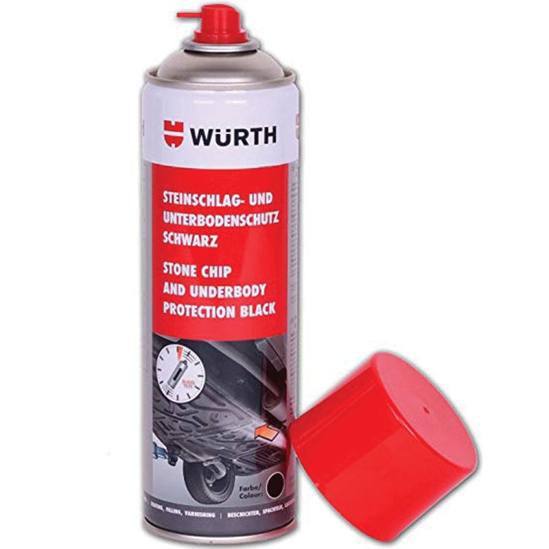 Wurth Stone Chip And Underbody Protection Black 500ML